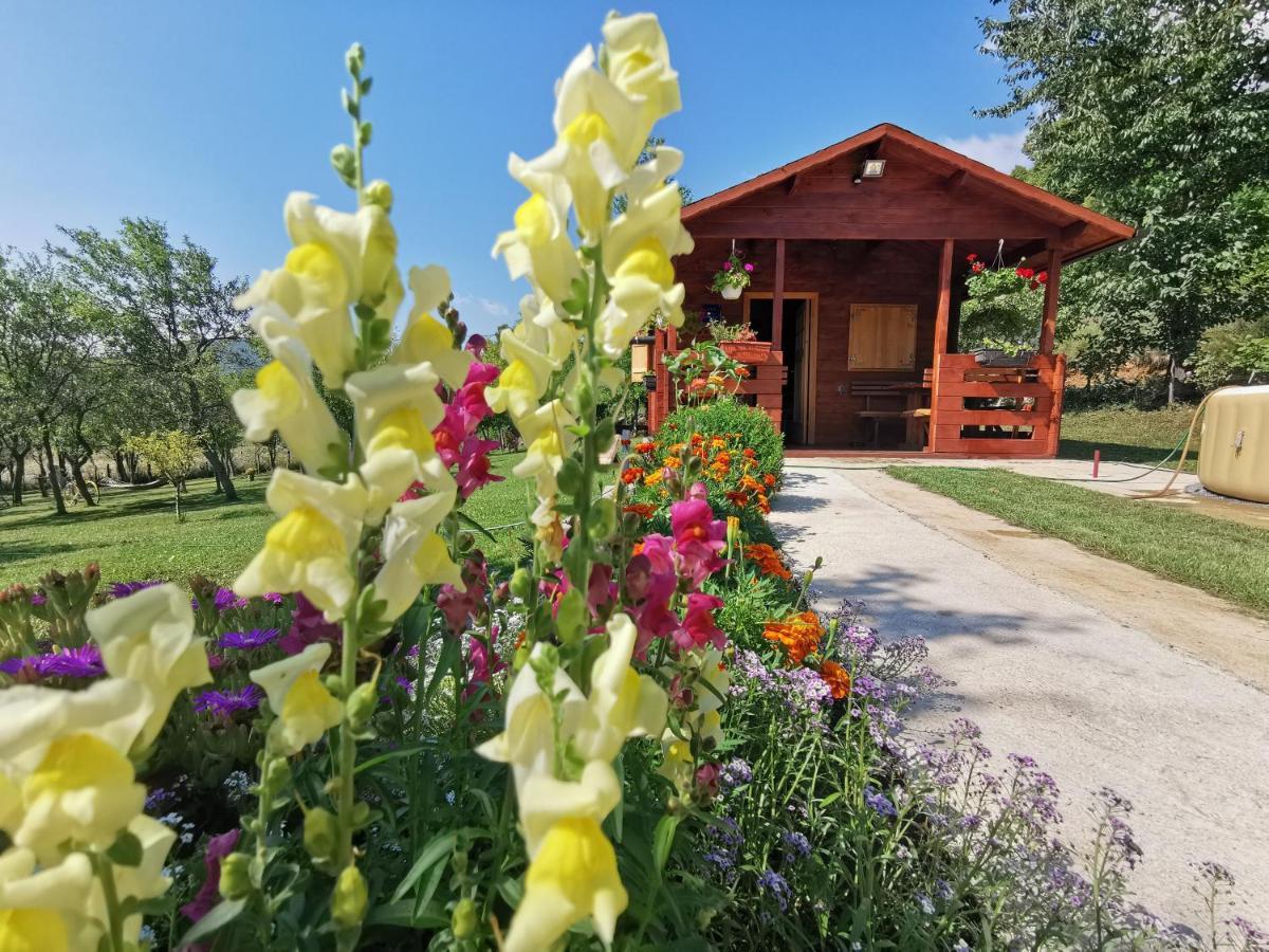 Cottage La Sierra With Jacuzzi Korenica Exterior photo